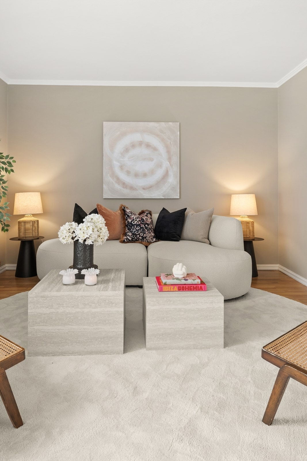 Hyggelig sofakrok. Galleribilde