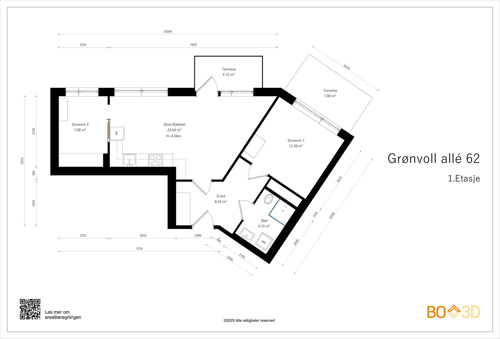 Plantegning Galleribilde
