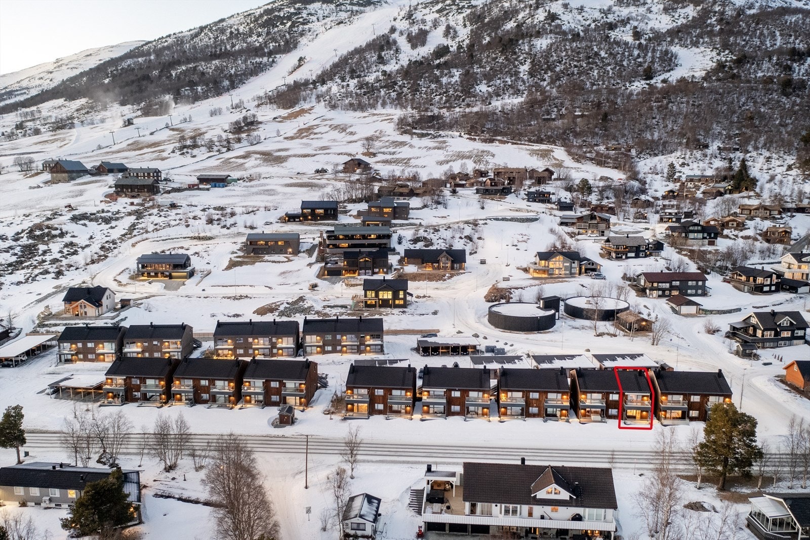 Oversiktsbilde med markering Galleribilde