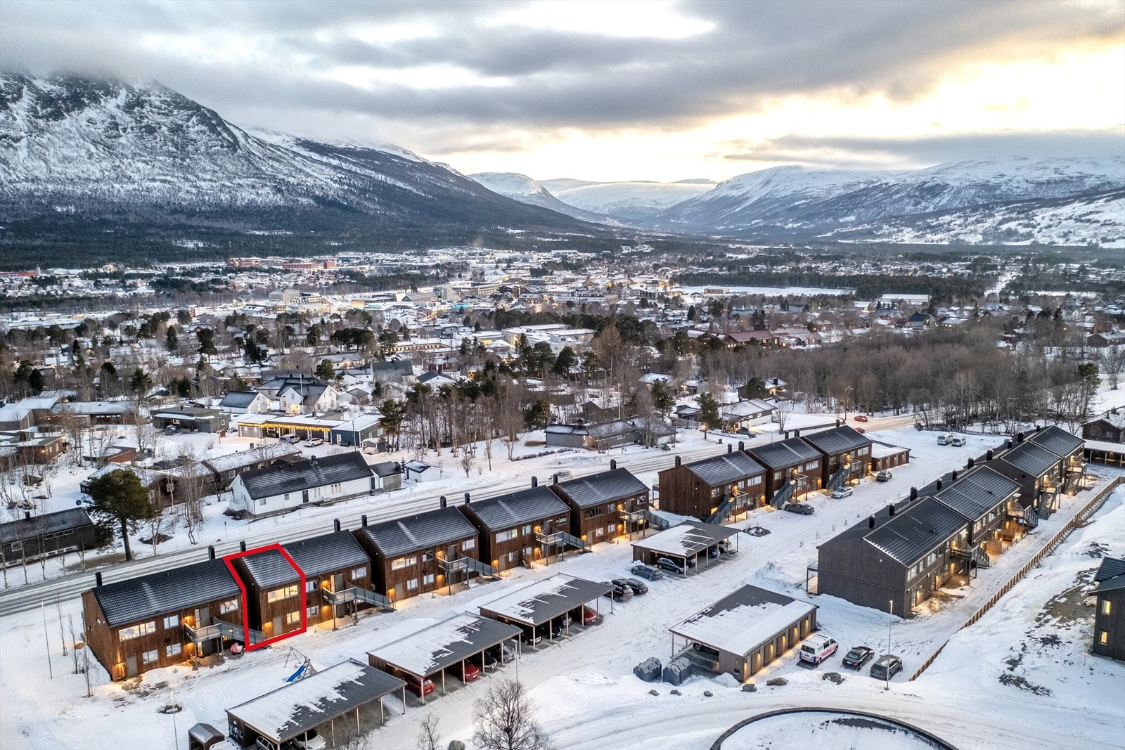 Oversiktsbilde med markering Galleribilde