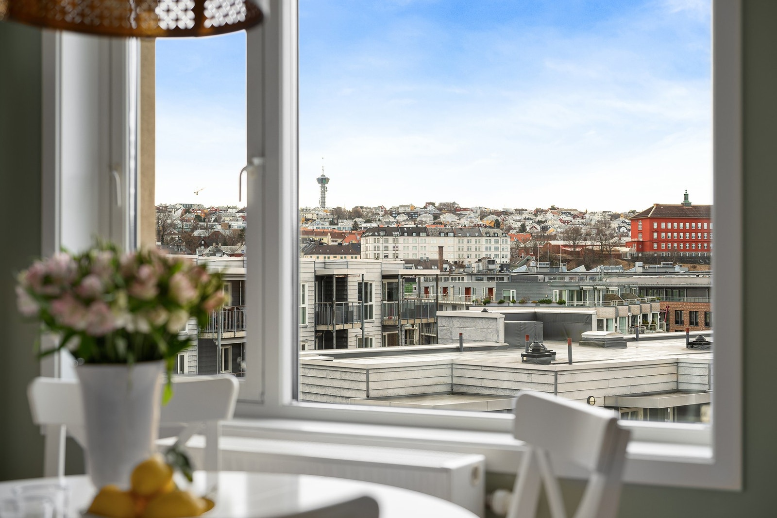 Utsikten fra kjøkkenet. Galleribilde