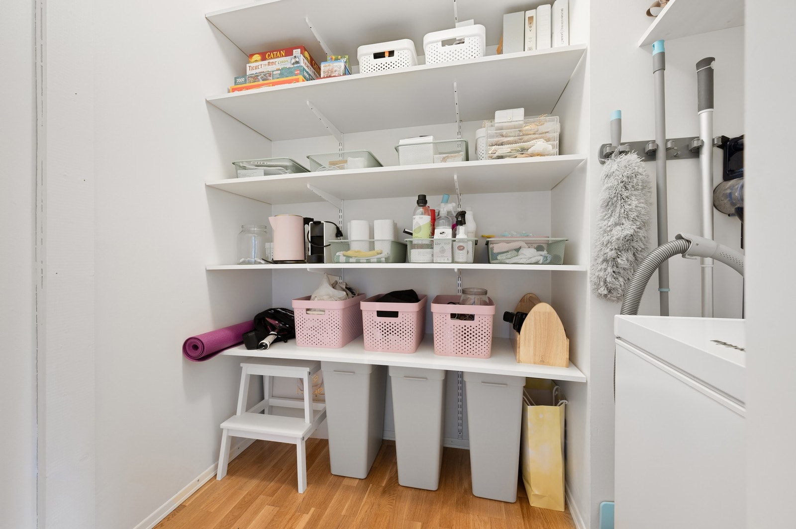 Praktisk bod på 2,8 kvadratmeter. Galleribilde