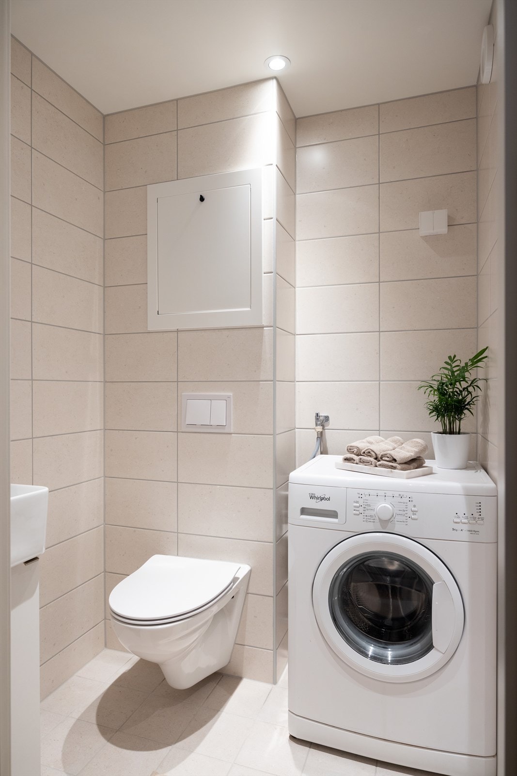 - Opplegg for vaskemaskin. Naturlig avtrekk - Galleribilde