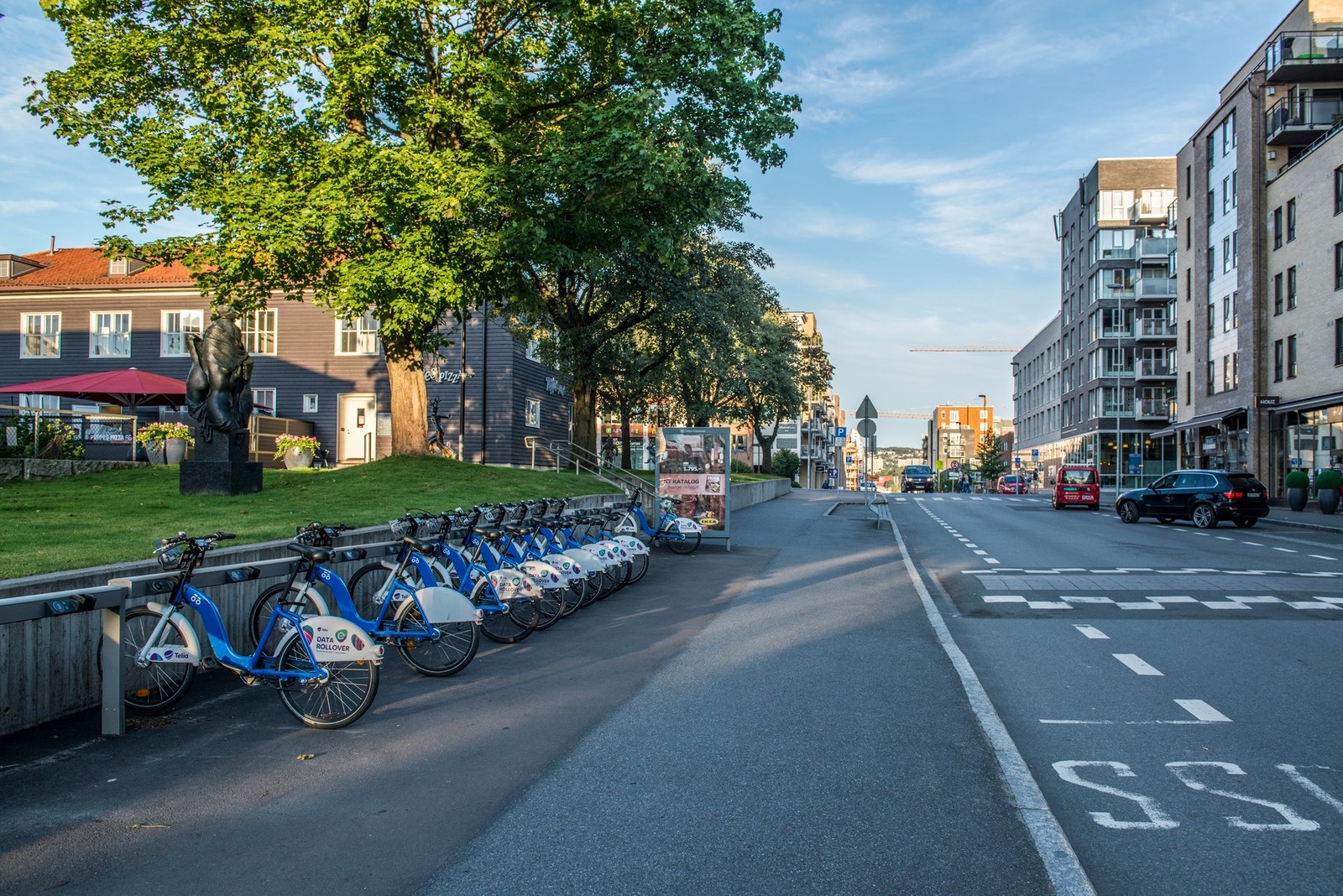 Bysykkel er en kjapp og enkel måte å komme seg rundt på. Galleribilde