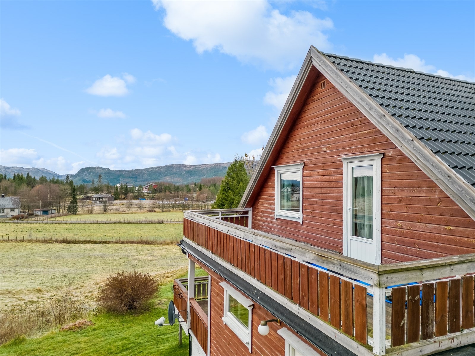 Terrasse og balkong er ikke godkjent. Galleribilde