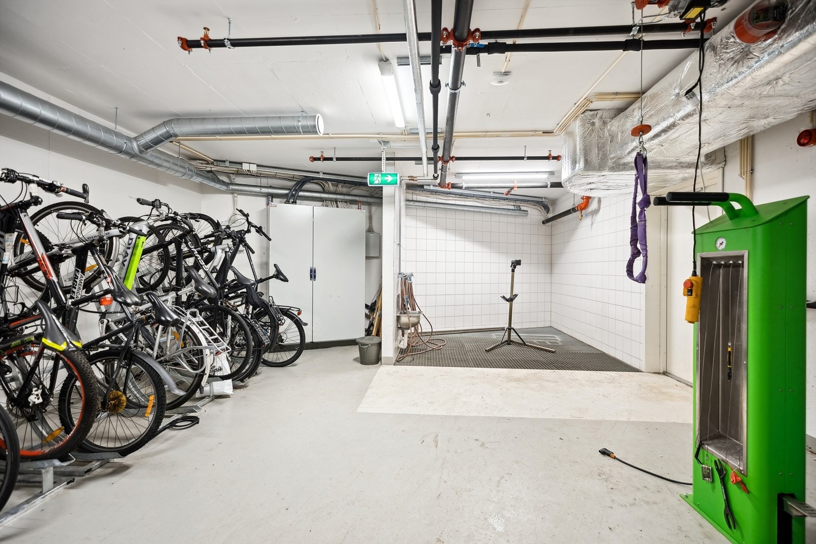 Leiligheten disponerer felles sykkelbod. Galleribilde