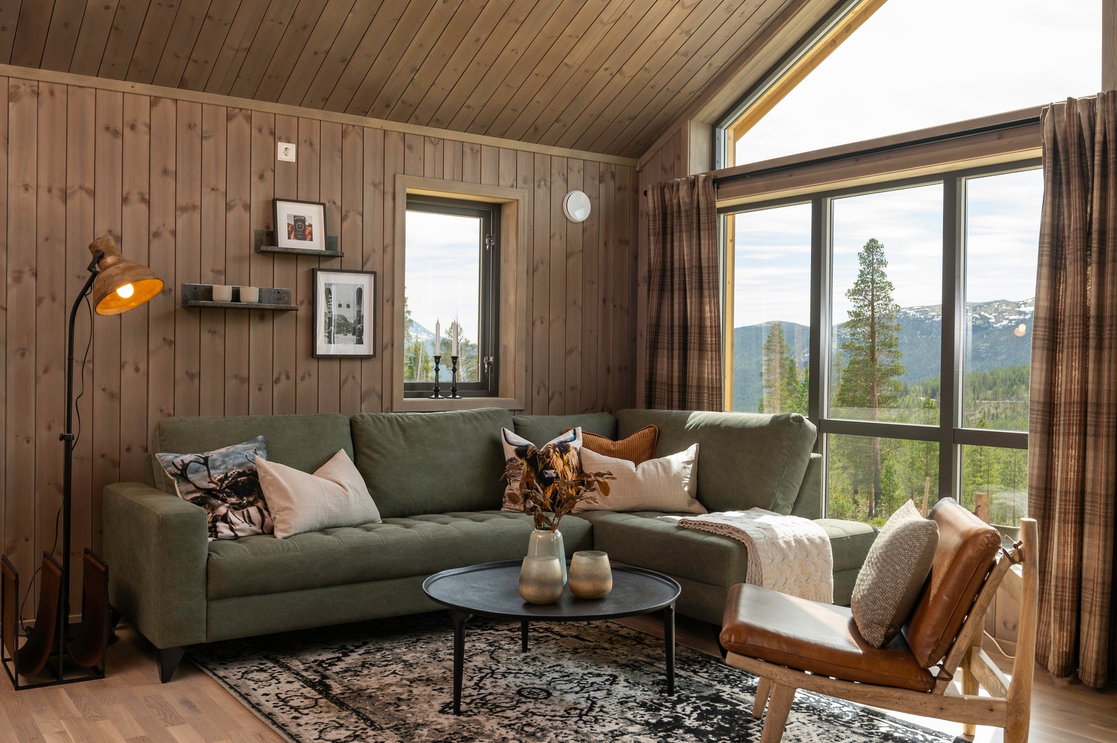 Interiørbilde fra Rondane 86 Galleribilde