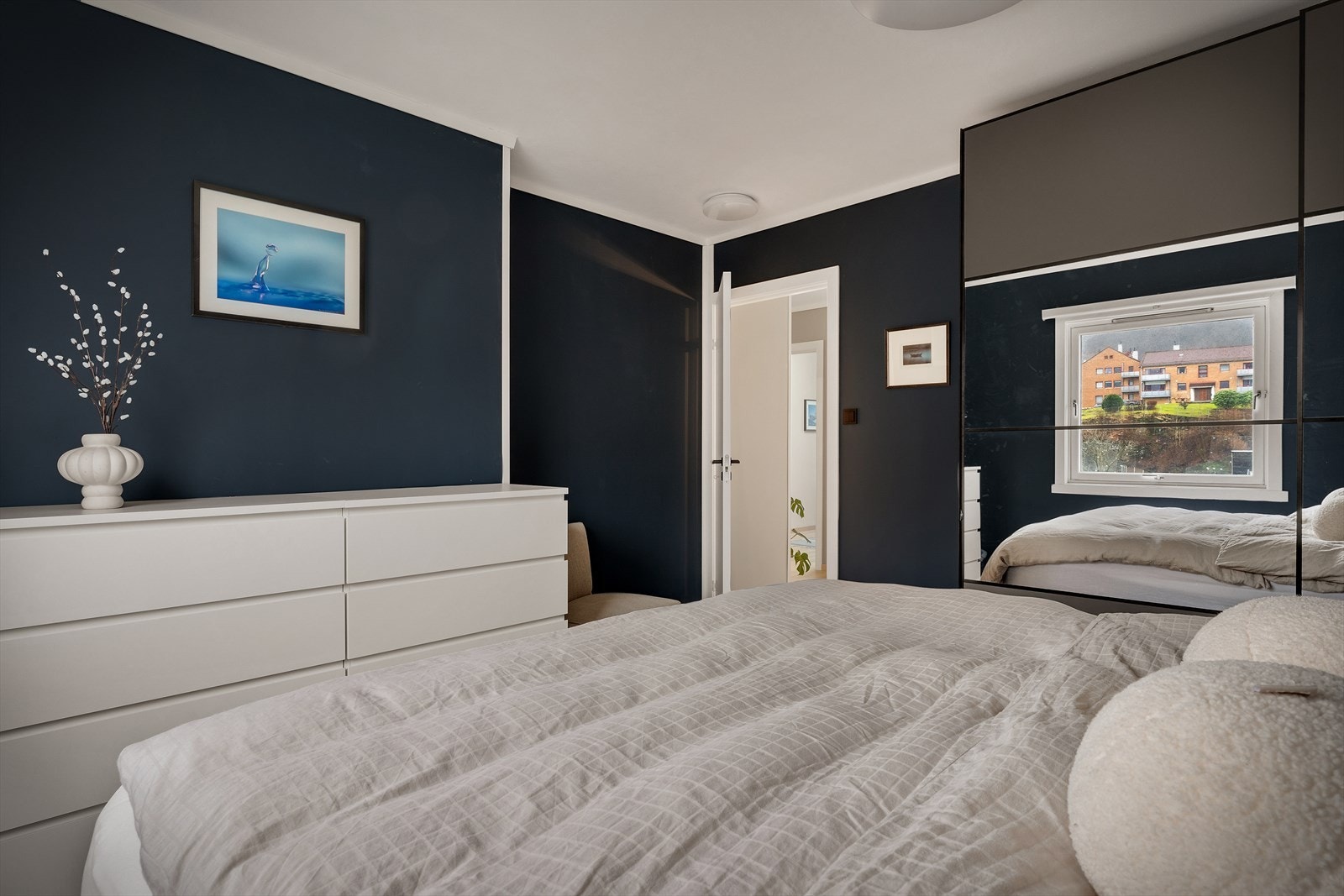 - Malt i behagelige farger som sikrer en god natts søvn - Galleribilde