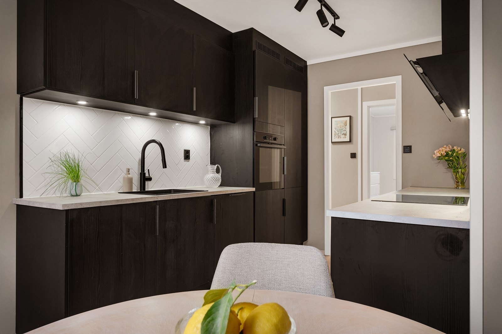 - Kjøkkenet måler 11,5 m² - Galleribilde