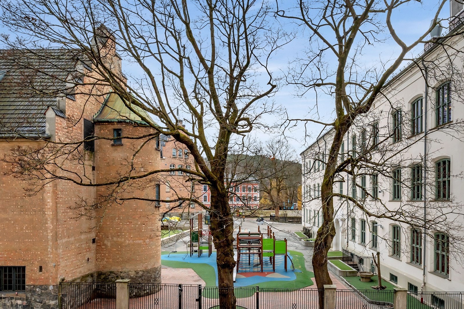 Koselig utsyn fra leiligheten Galleribilde