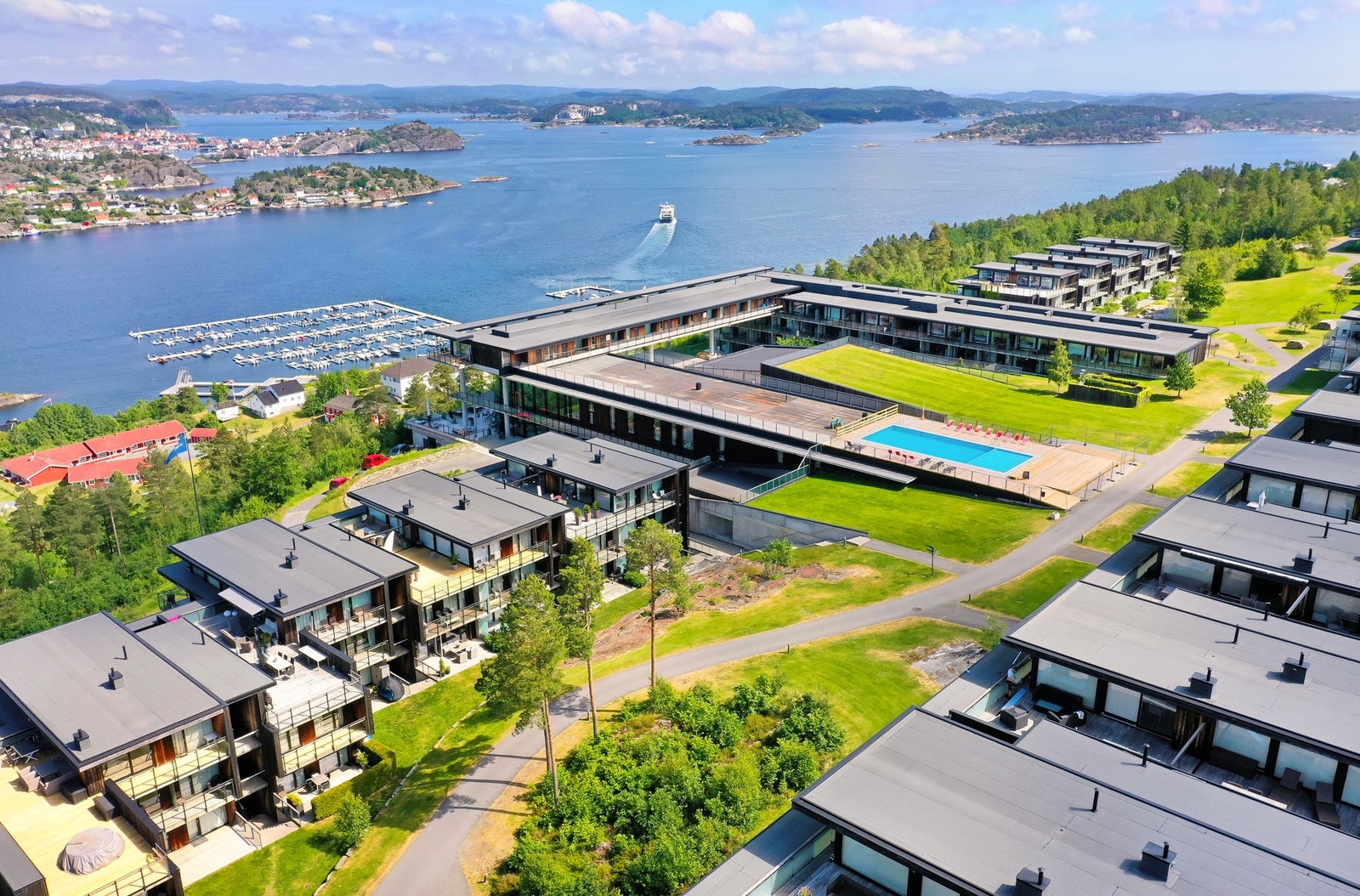 Flotte fasiliteter på hele Kragerø Resort som spa, golf, tennis og mye annet! Galleribilde