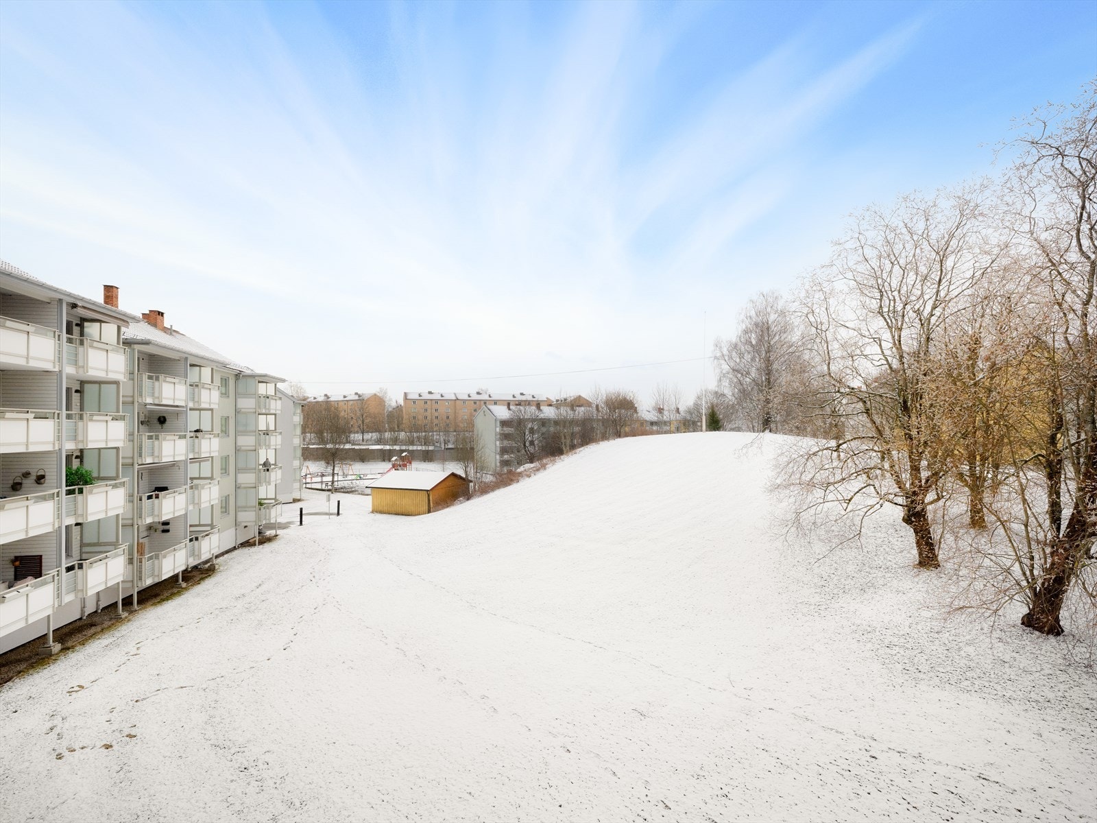 Utsyn fra balkongen. Galleribilde