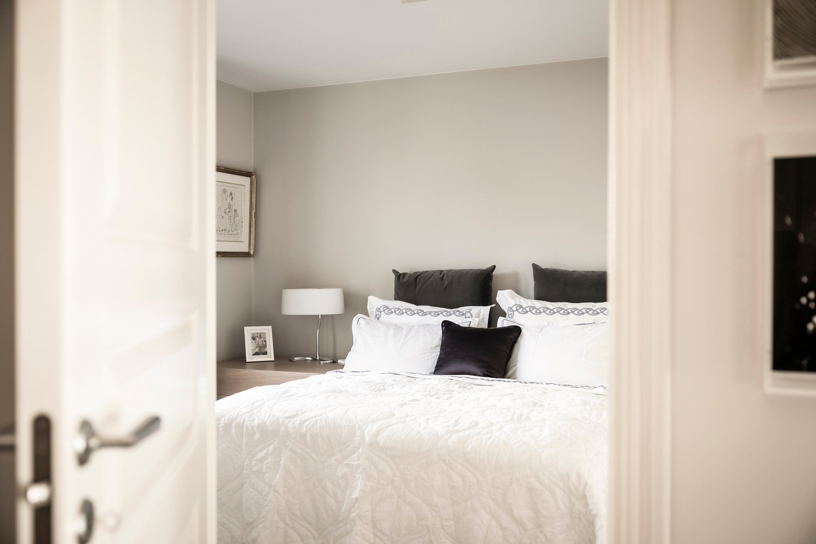 Leiligheten inkluderer to gode soverom. Galleribilde