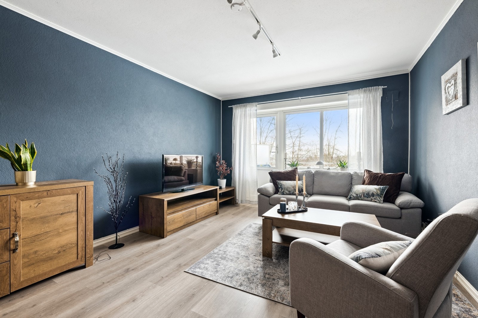 Stuen har ingen innsyn. Galleribilde