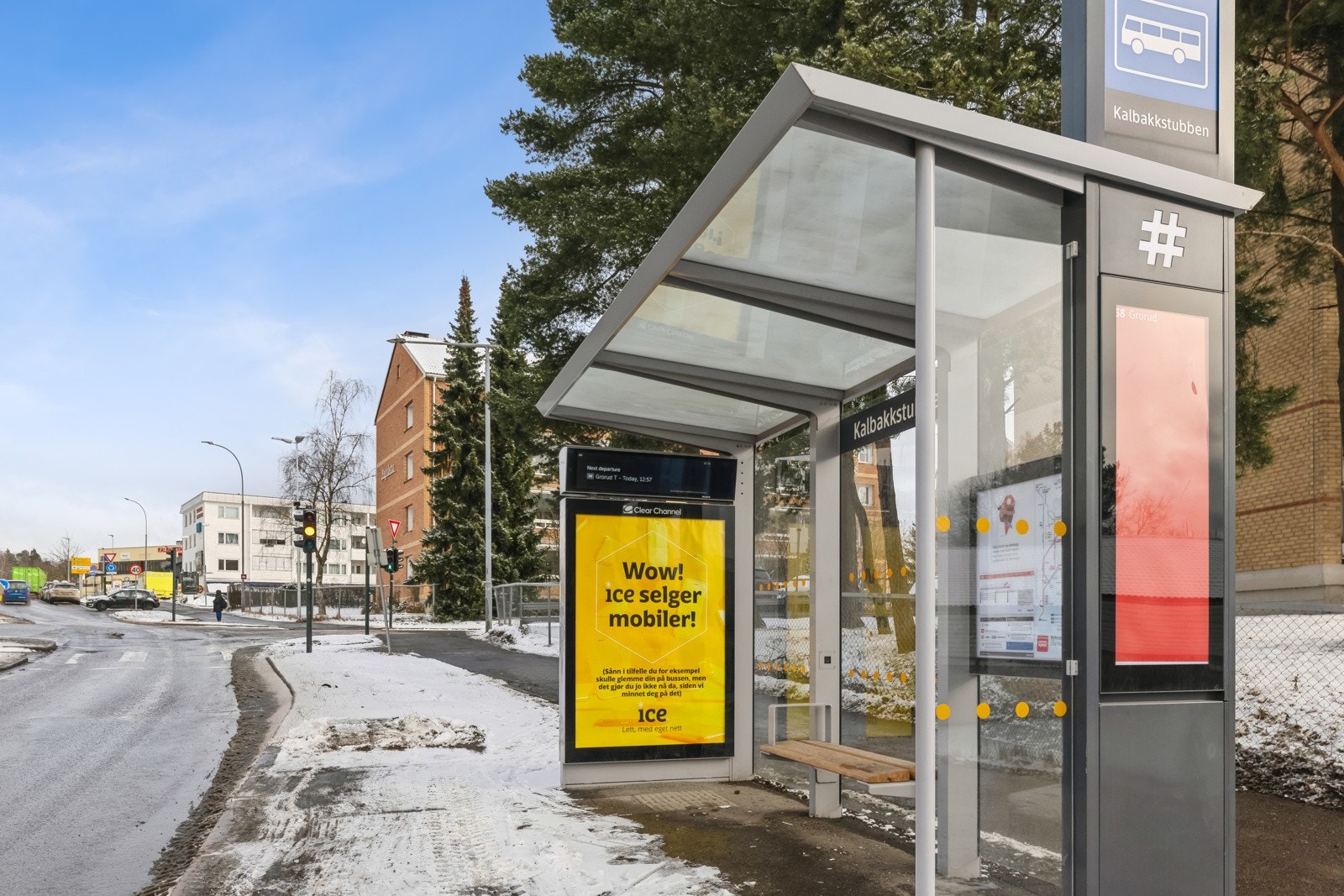 Kun 3 min til bussholdeplass i Nedre Kalbakkvei. Galleribilde