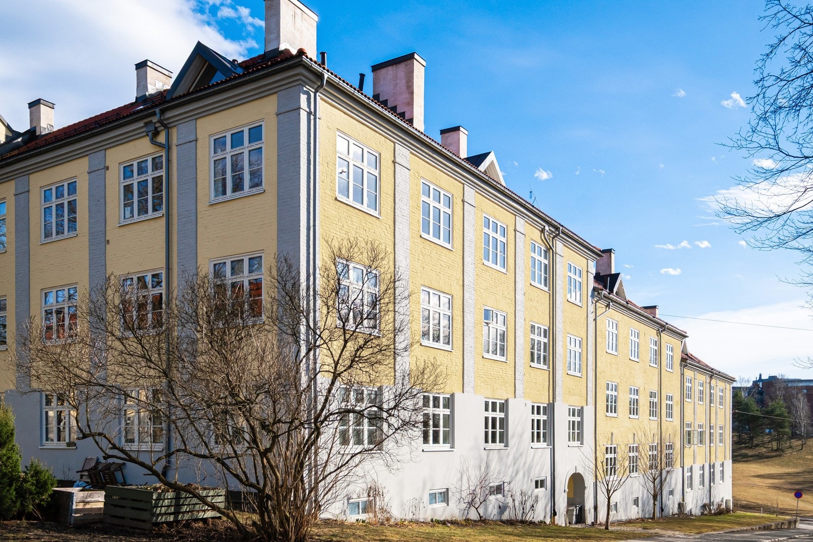 Englegården tilhører de klassiske Torshovgårdene. Galleribilde