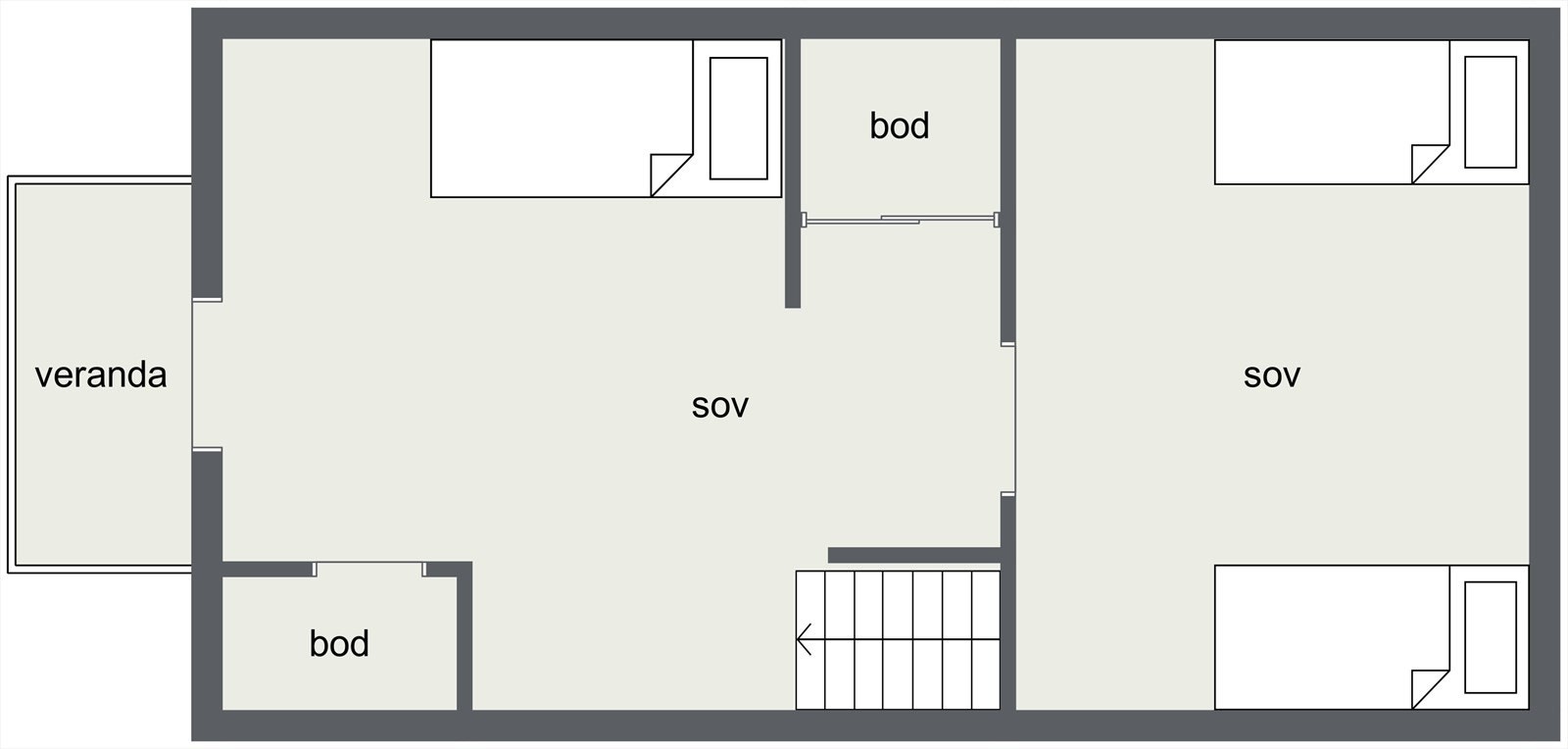 Plantegning hems. Galleribilde