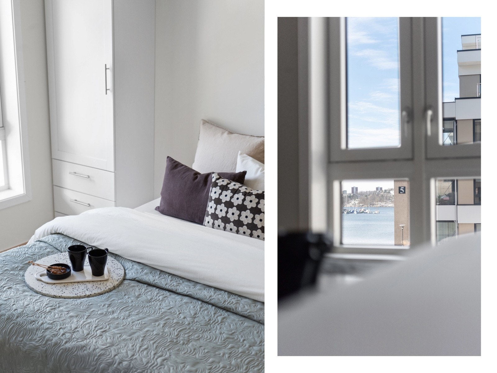 Sjøutsikt også fra soverommene Galleribilde