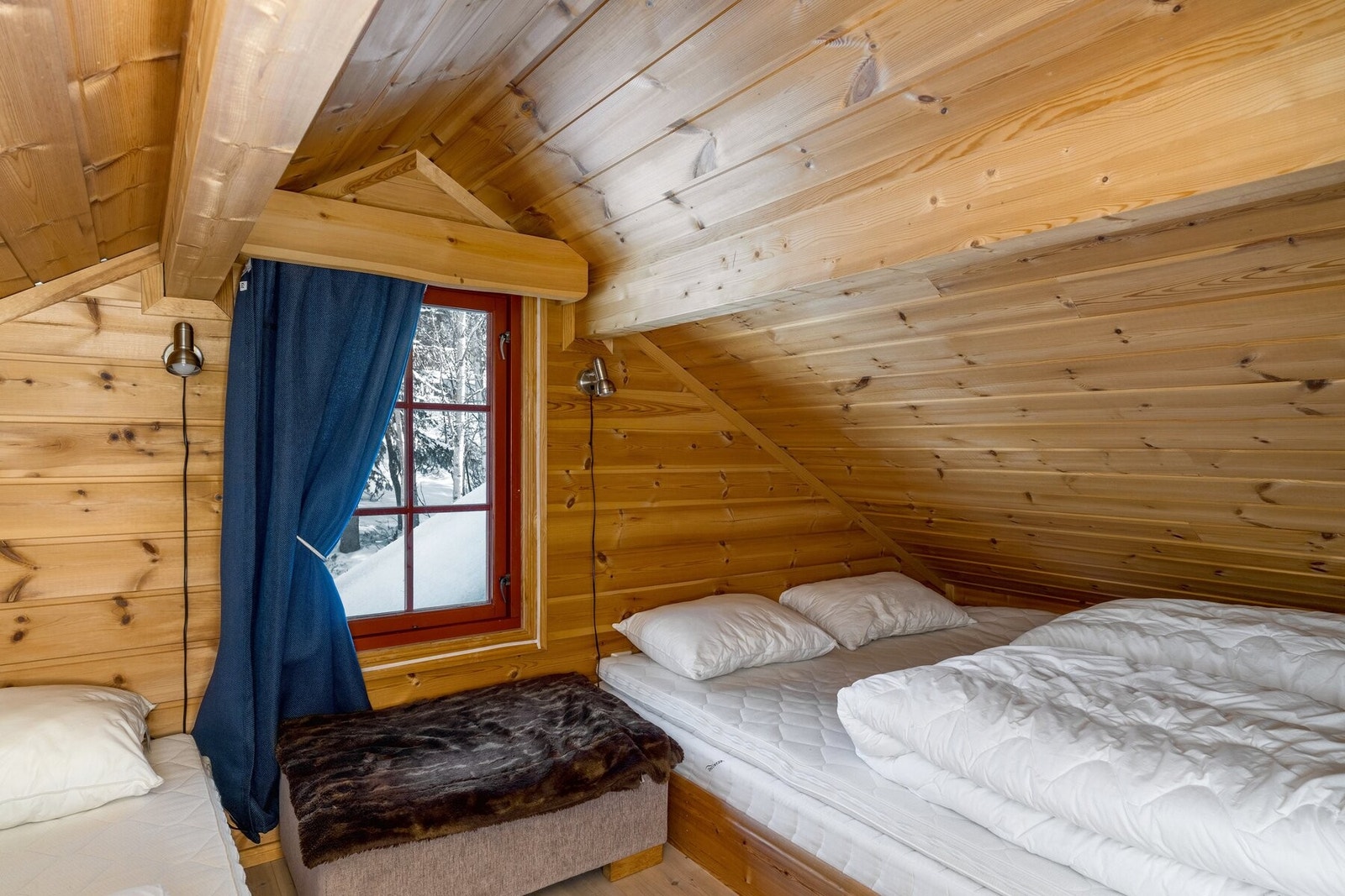 Rom oppe på hems. Galleribilde