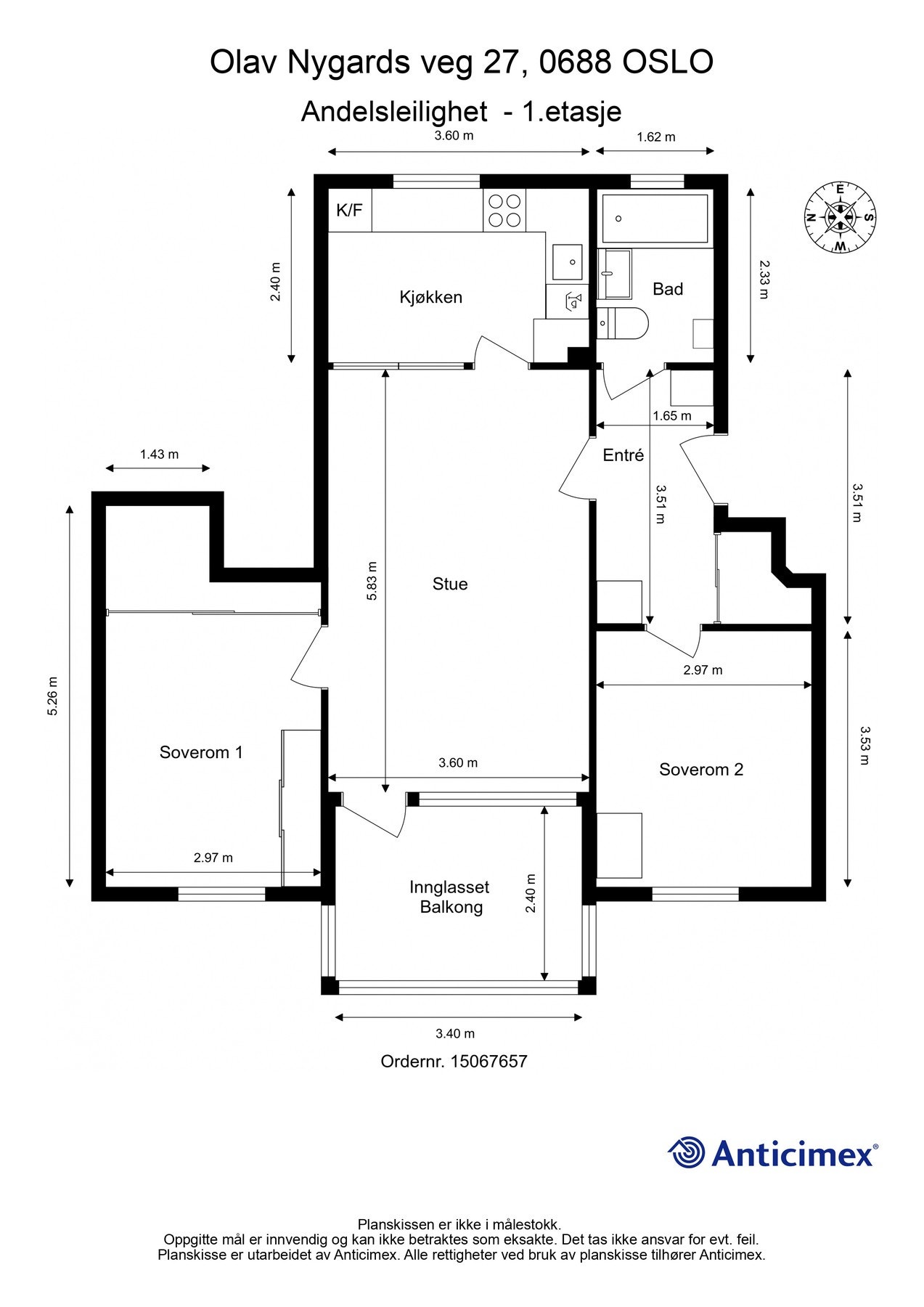 Planskisse. Galleribilde