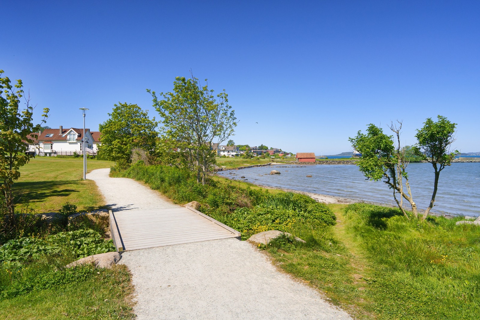 Hundvåg kan by på mange flotte turstier og friområder. Galleribilde