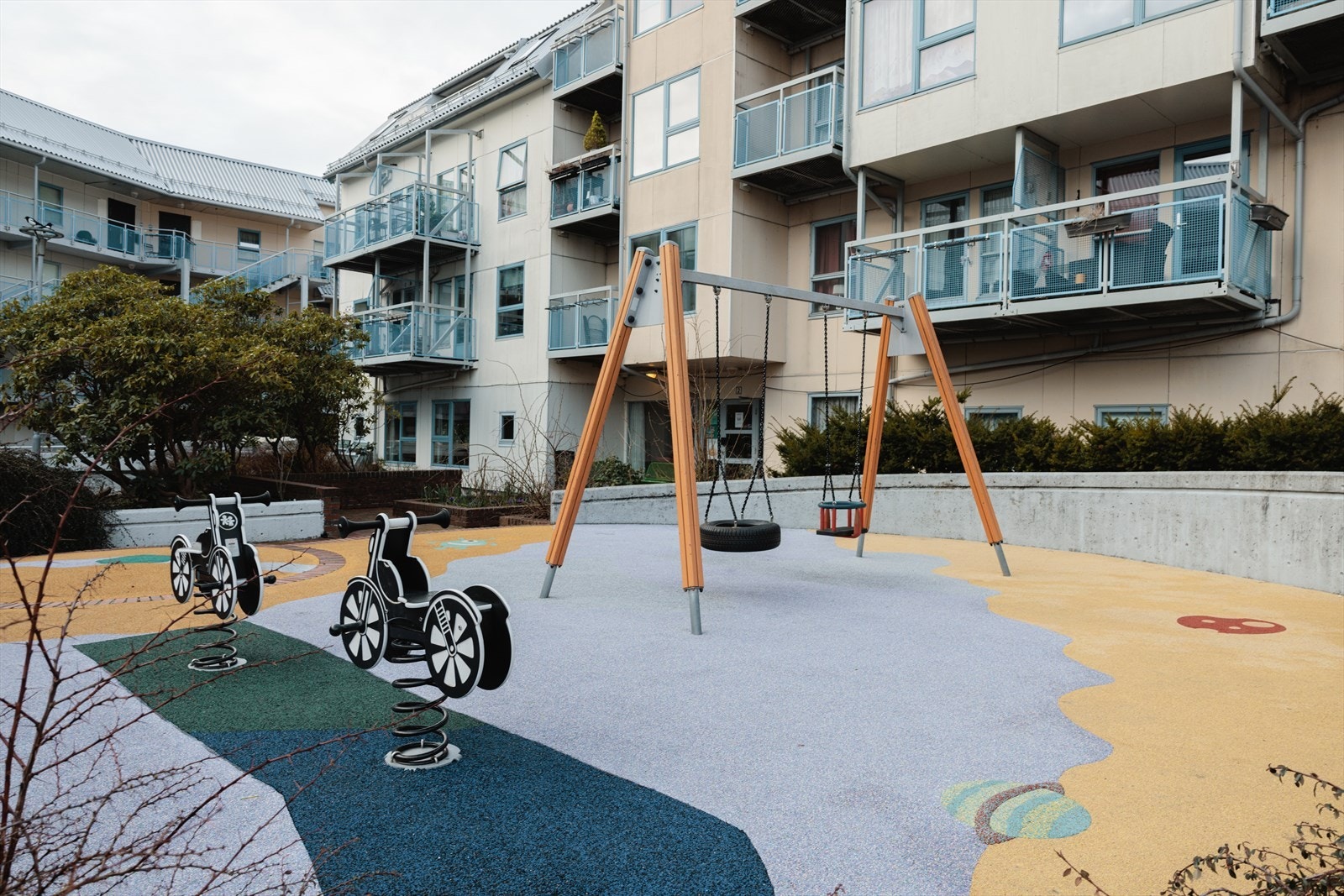 Uteområde. Galleribilde