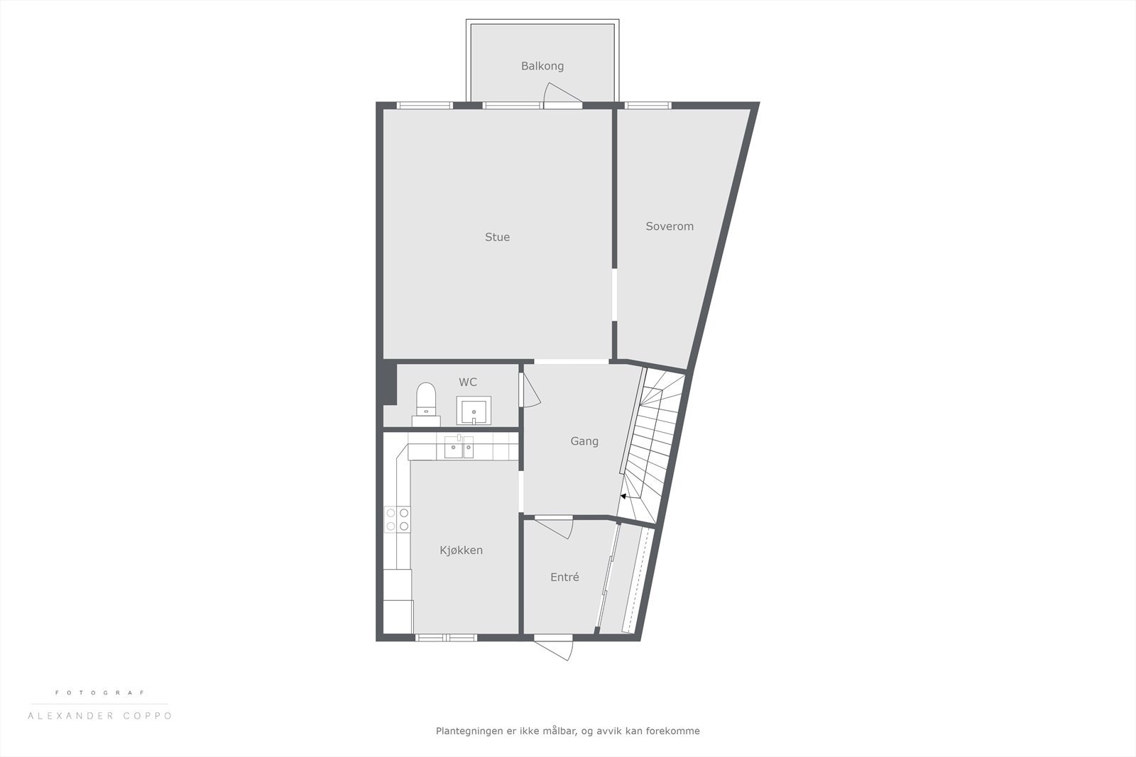 Plantegning 2. etasje Galleribilde