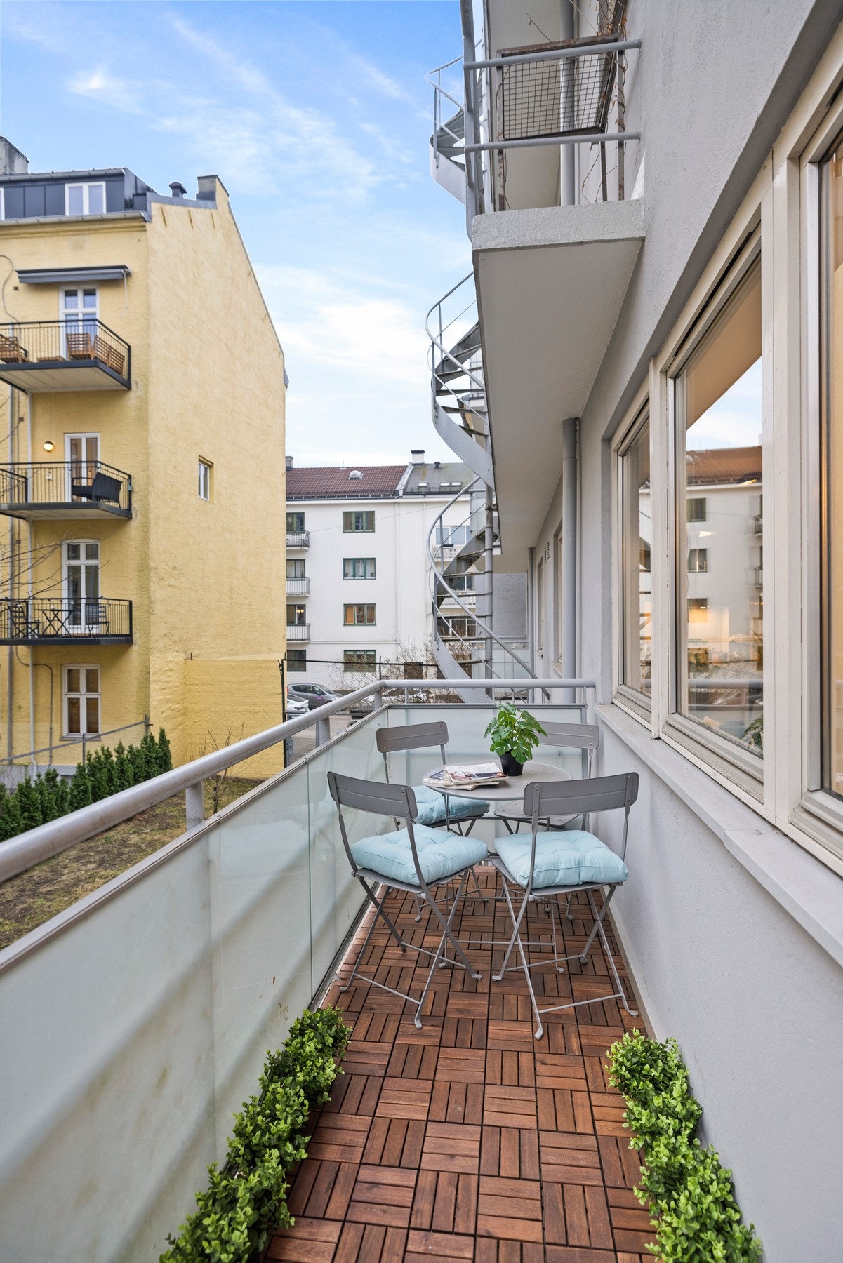 Tilgang til balkong via soverom. Galleribilde
