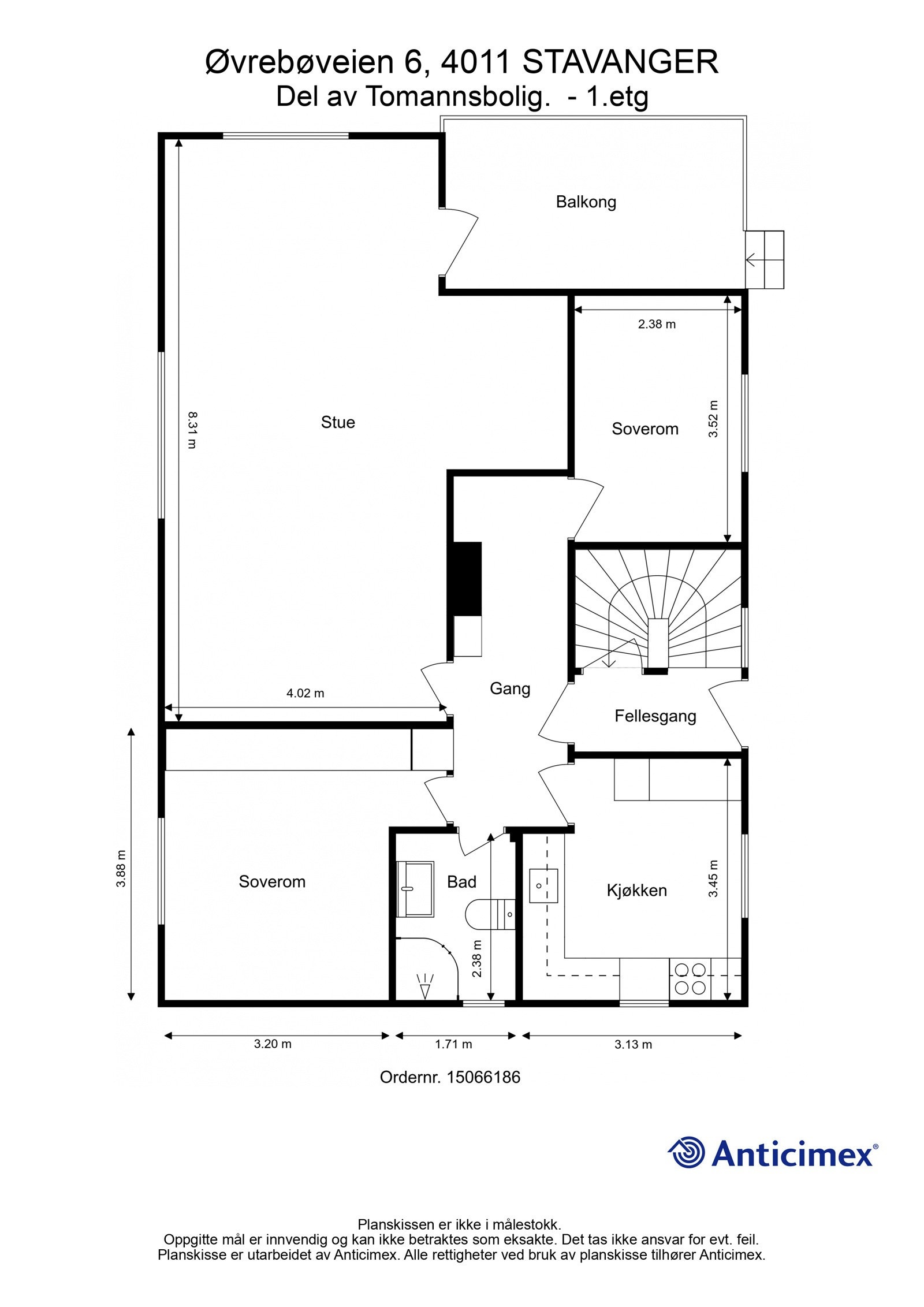 Plantegning | 1. etasje Galleribilde