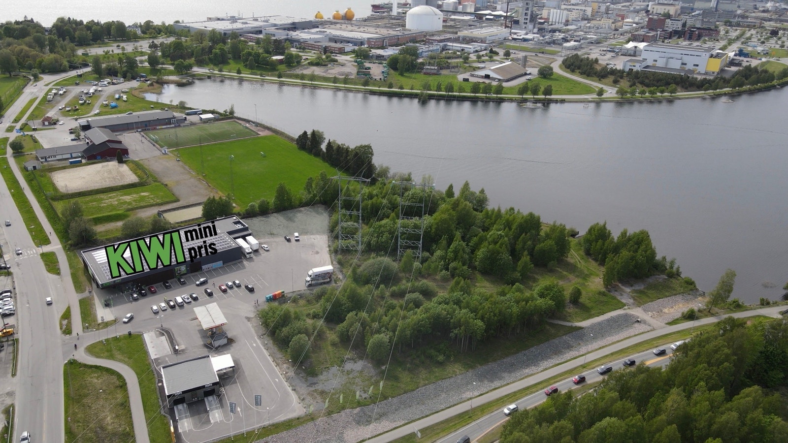 Utsikt over til Herøya. Galleribilde
