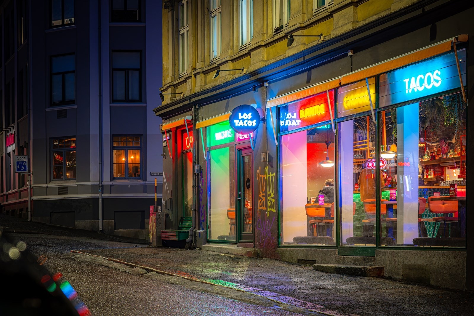 Los Tacos rett utenfor døren din Galleribilde