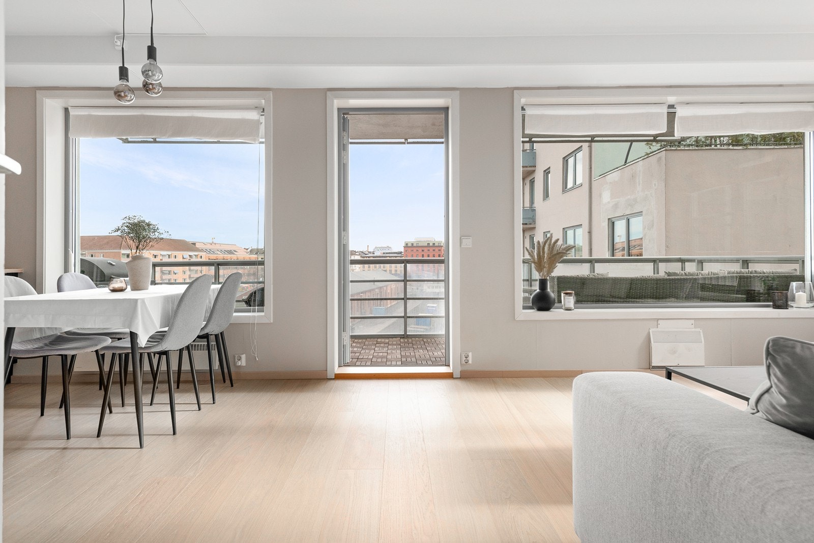 Urban utsikt mot bl. a. Majorstuen stasjon Galleribilde