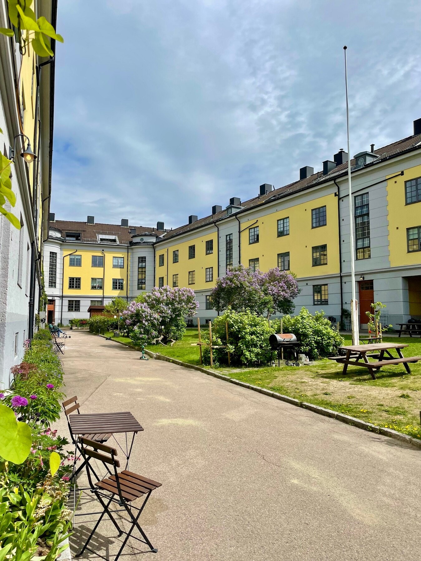 Selgers egne sommerbilder fra bakgården. Galleribilde