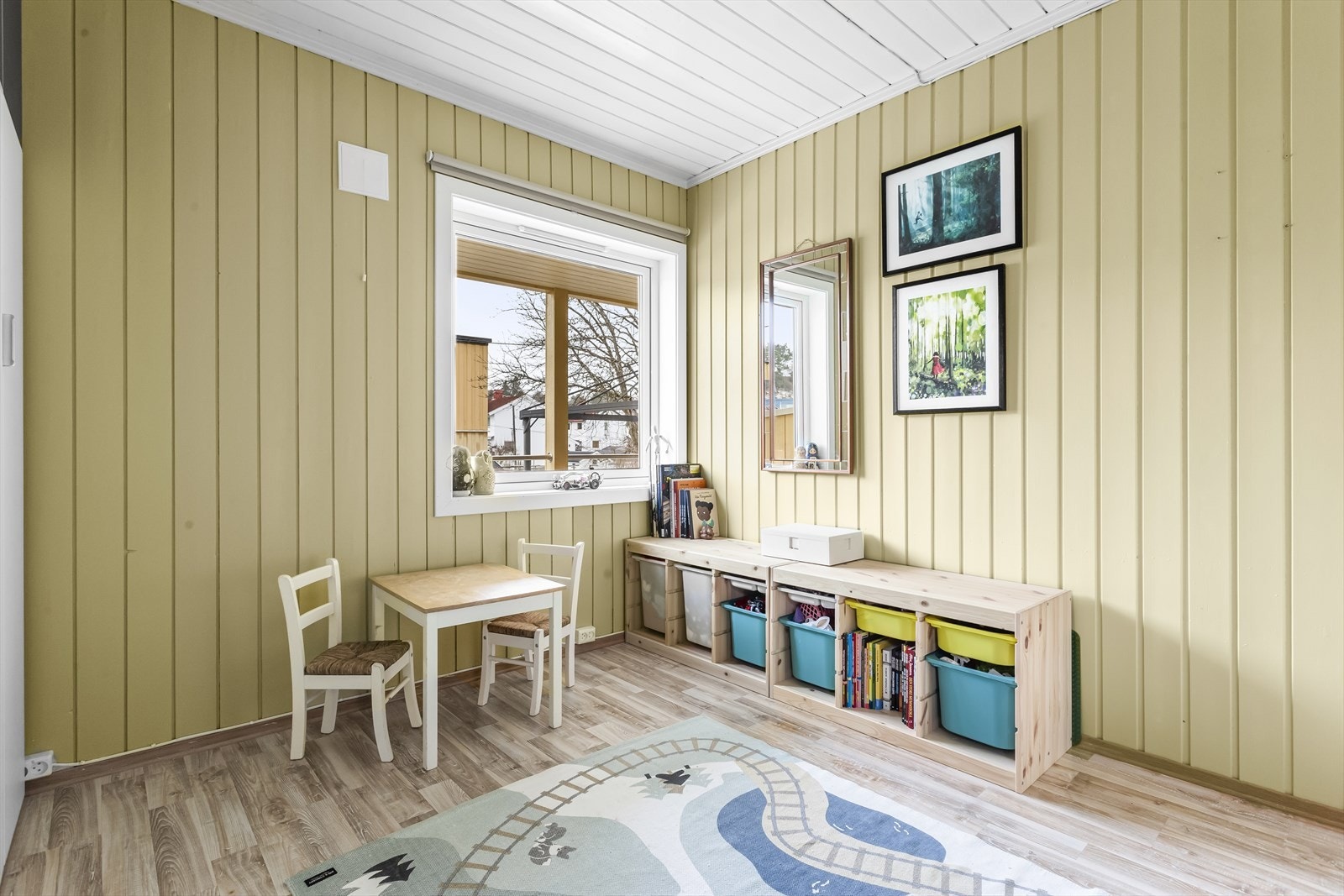 Dette soverommet kan også benyttes som barnerom, gjesterom eller hjemmekontor. Galleribilde