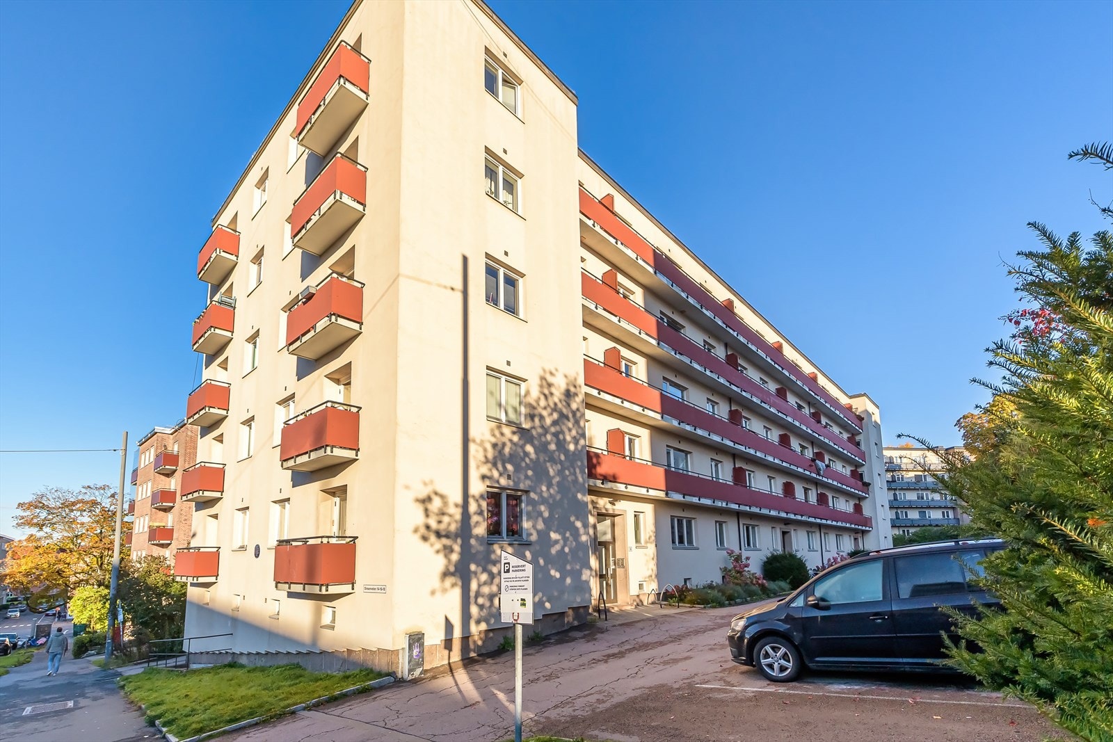 Her bor du supersentralt til på Sinsen med gangavstand til parker, kollektivtransport og butikker. Galleribilde