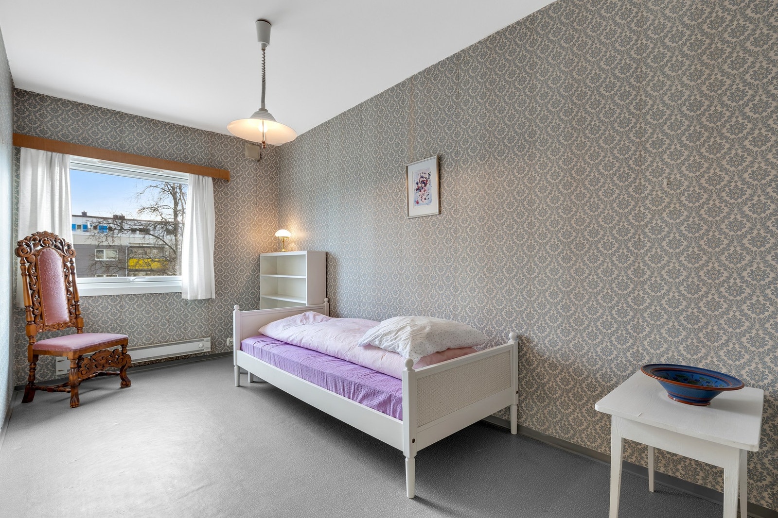 Det andre soverommet er 11,2 kvm. Galleribilde