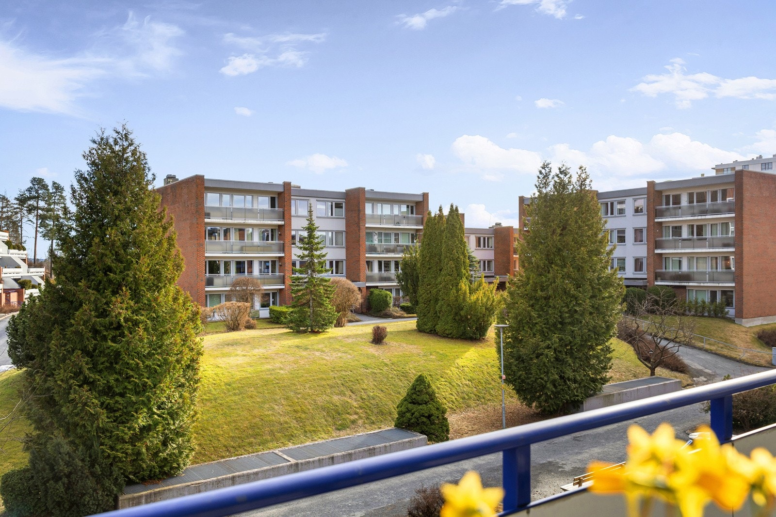 Det er hyggelige og barnevennlige fellesområder i sameiet. Galleribilde