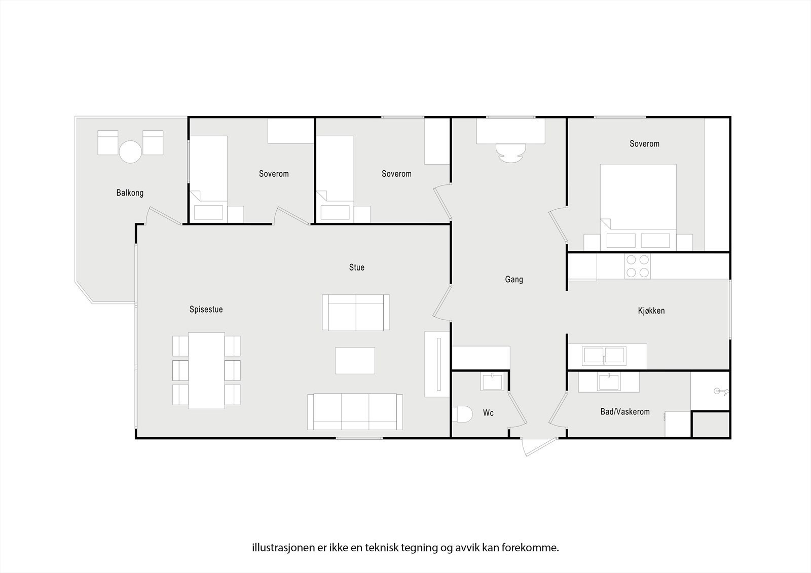 2D planskisse Galleribilde
