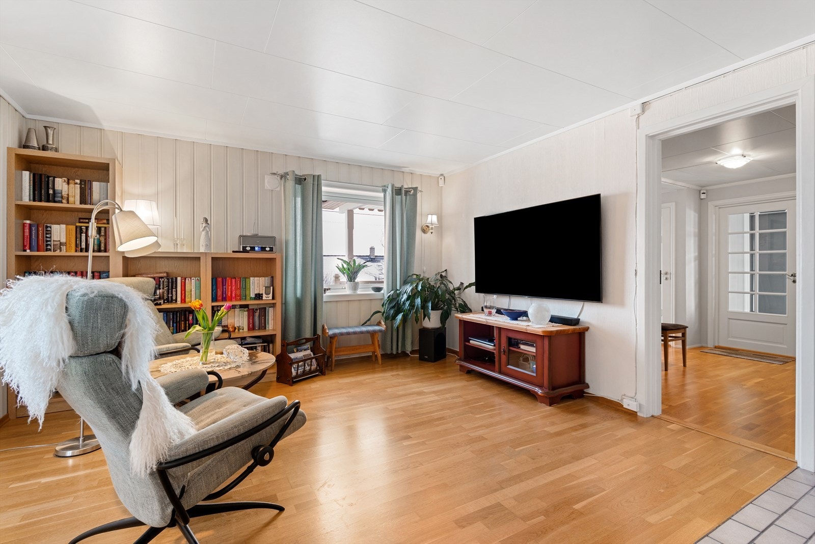 Koselig tv kroke. Galleribilde