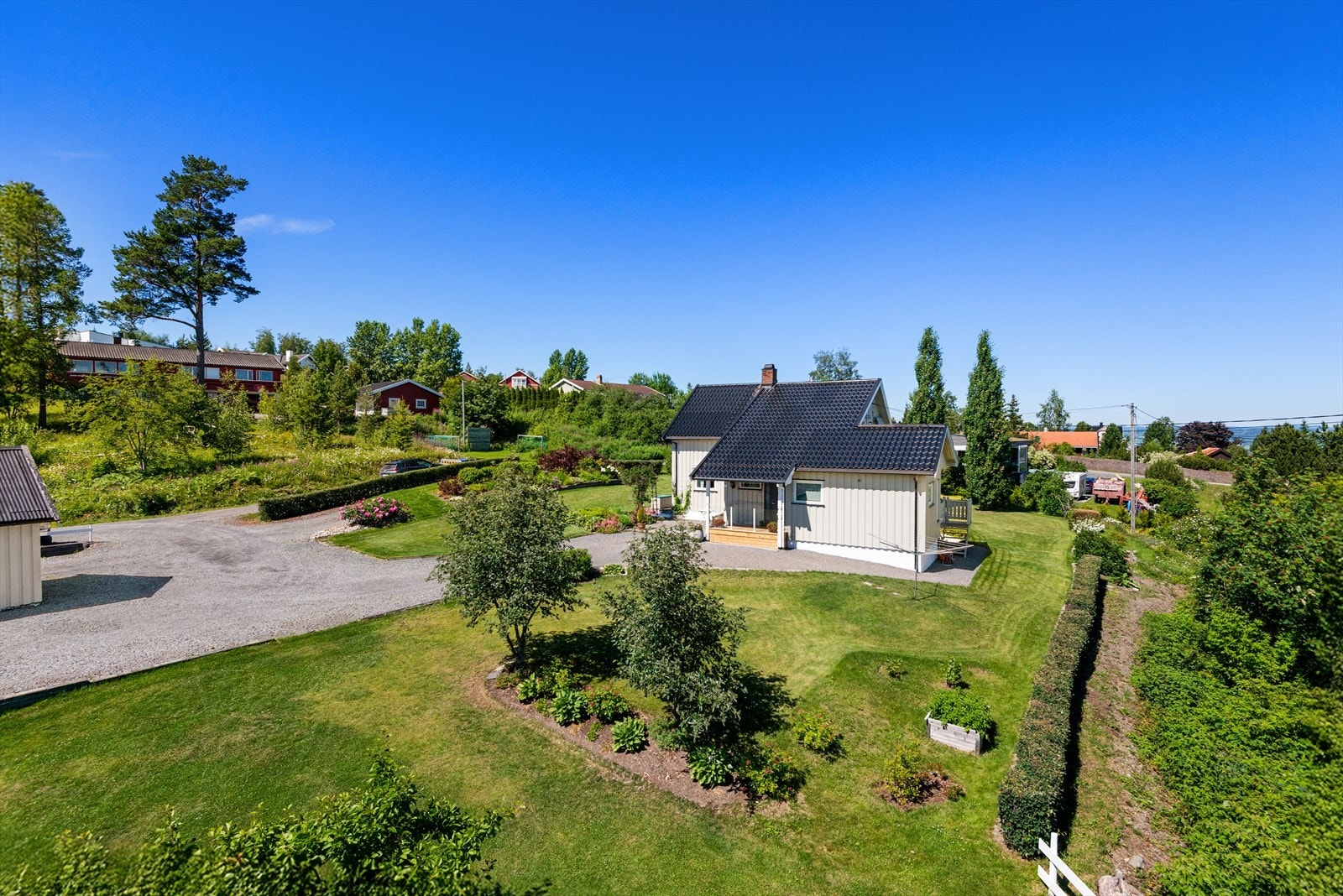 Dronebilde. Galleribilde