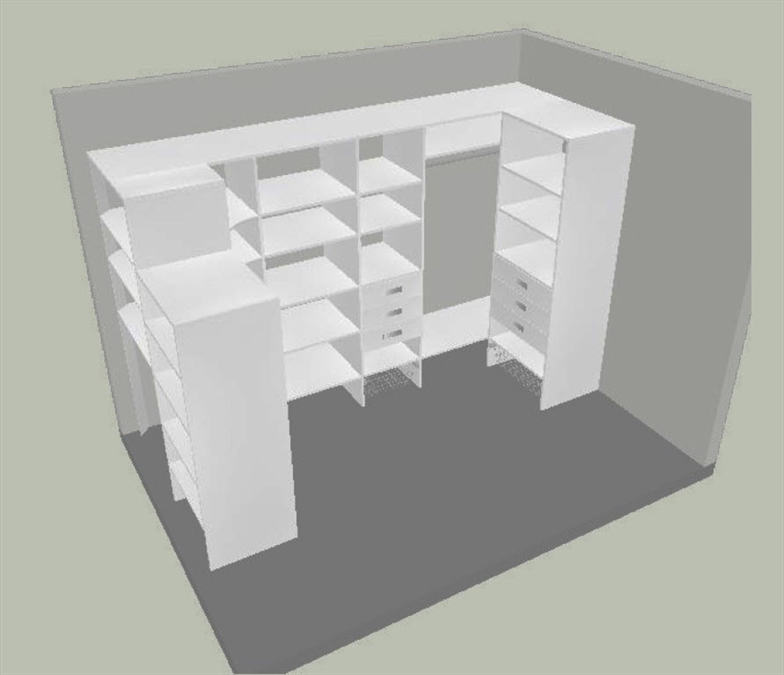 Praktiske kvalitetsgarderobe fra Langlo på innvendig bod Galleribilde