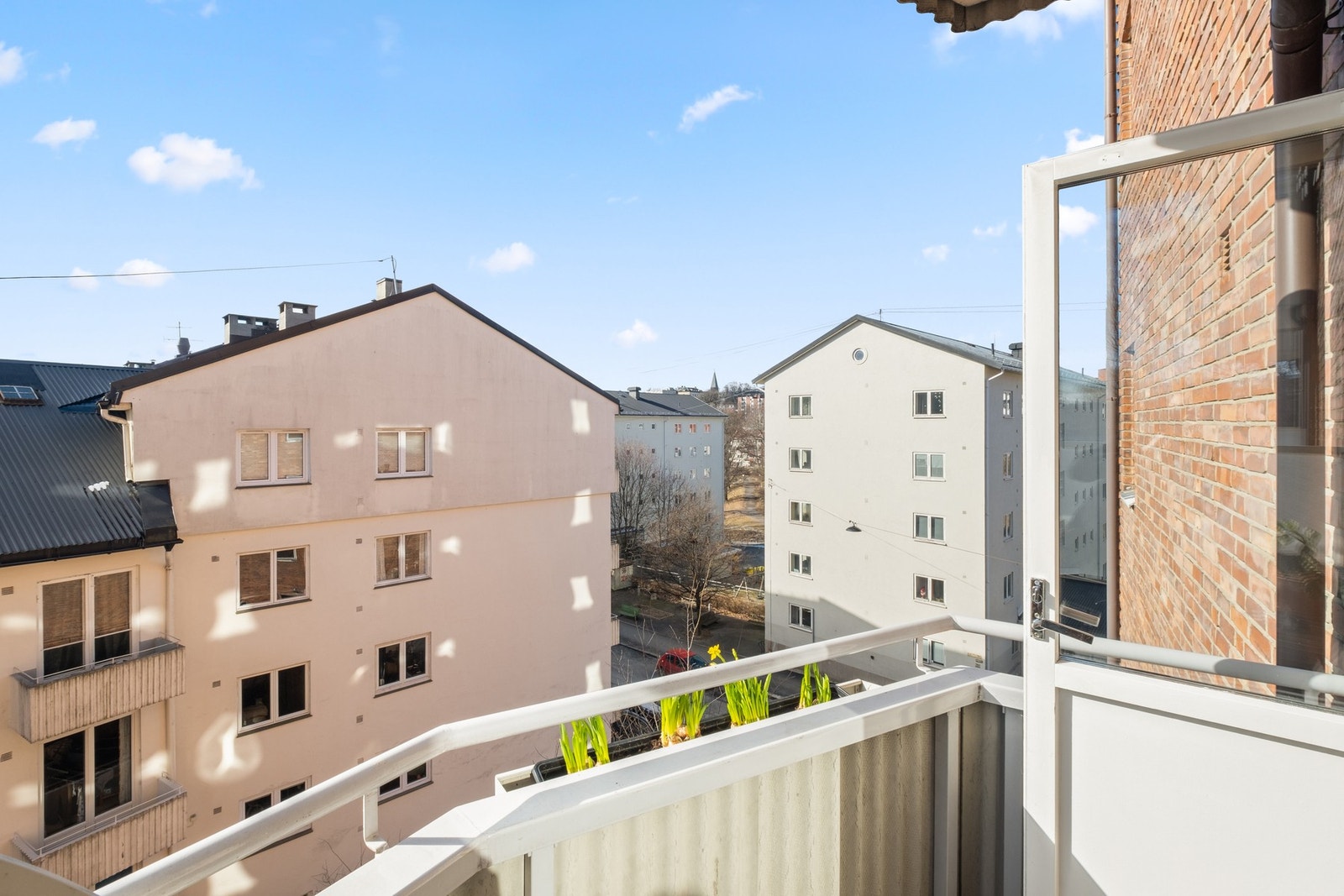 Utsyn fra balkongen. Galleribilde