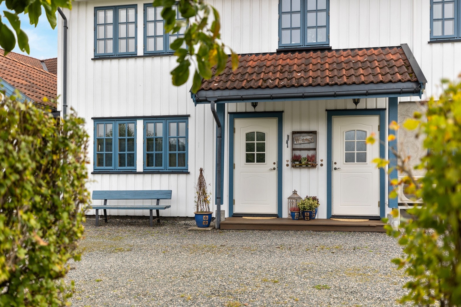 Hoveddel og utleiedel har separate innganger for økt privatliv. Galleribilde