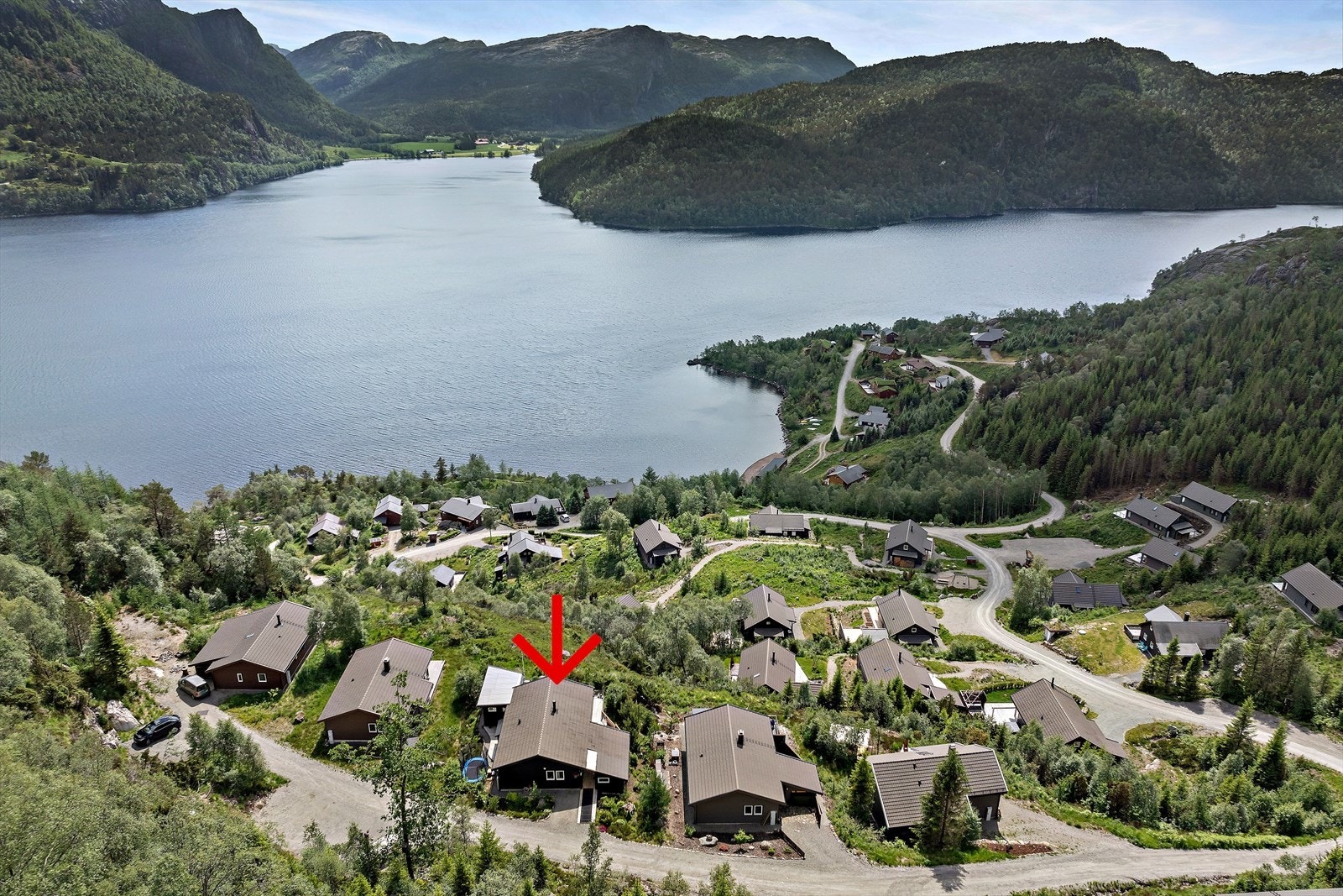 Flott hytte med spektakulær utsikt! Galleribilde
