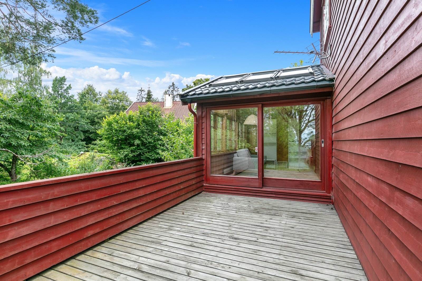 Terrasse - utgan gvia hagestuen Galleribilde