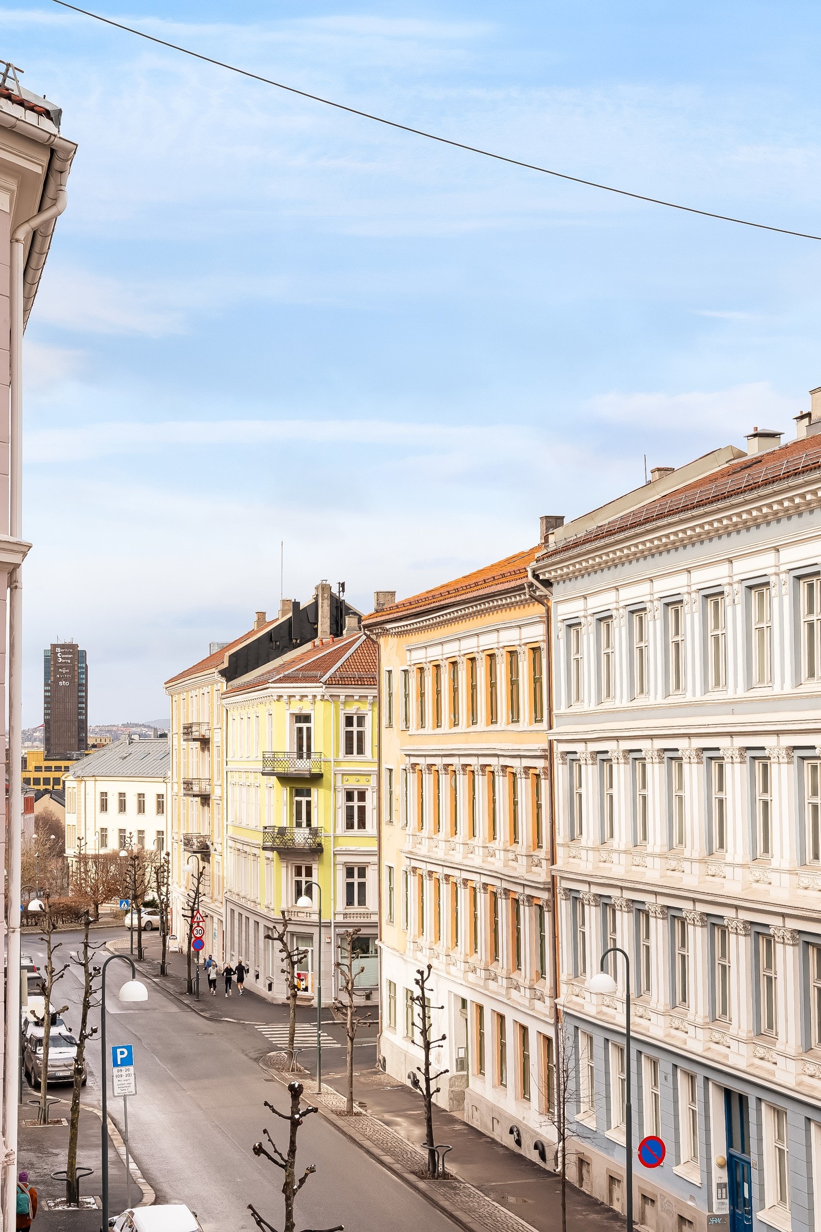 Det er fin utsikt fra vinduene. Galleribilde