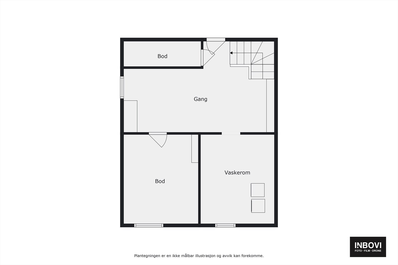 Plantegning kjeller Galleribilde