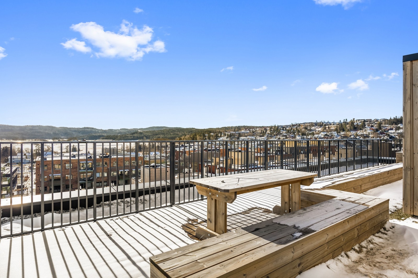 Her kan man invitere venner og familie til en hyggelig sommerlunsj. Galleribilde