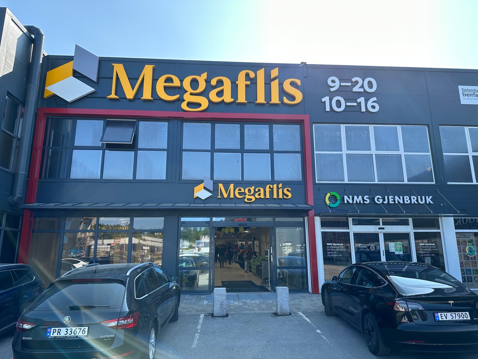 Ny Megaflis butikk på 5.000m2 Galleribilde