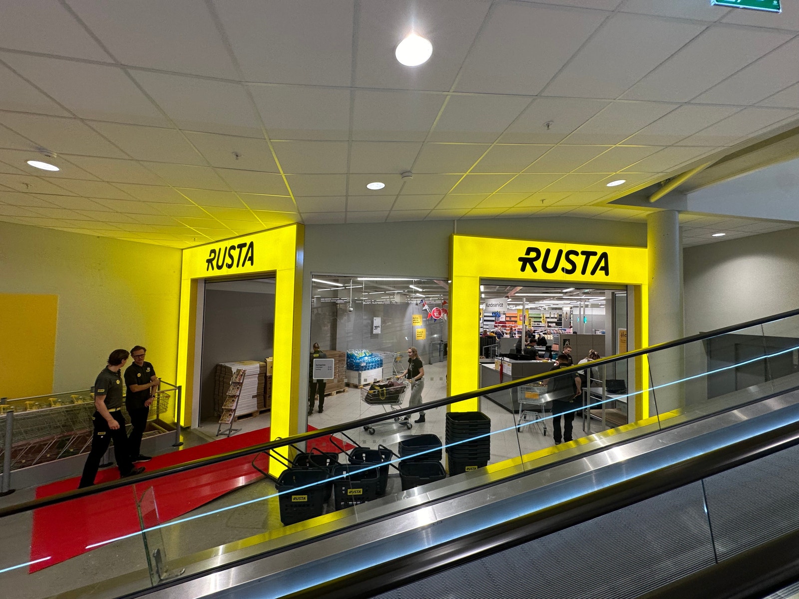Rusta flyttet fra Sørlandssenteret og inn i Sørlandstunet i Oktober 2024 Galleribilde
